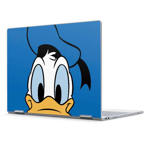 Disney Friends Donald Duck Up Close Pixelbook Skin